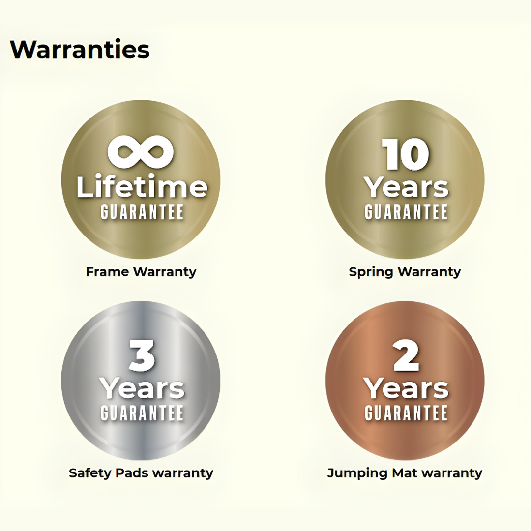 Orbit Flat - 10ft Round Ground Akrobat Trampolines